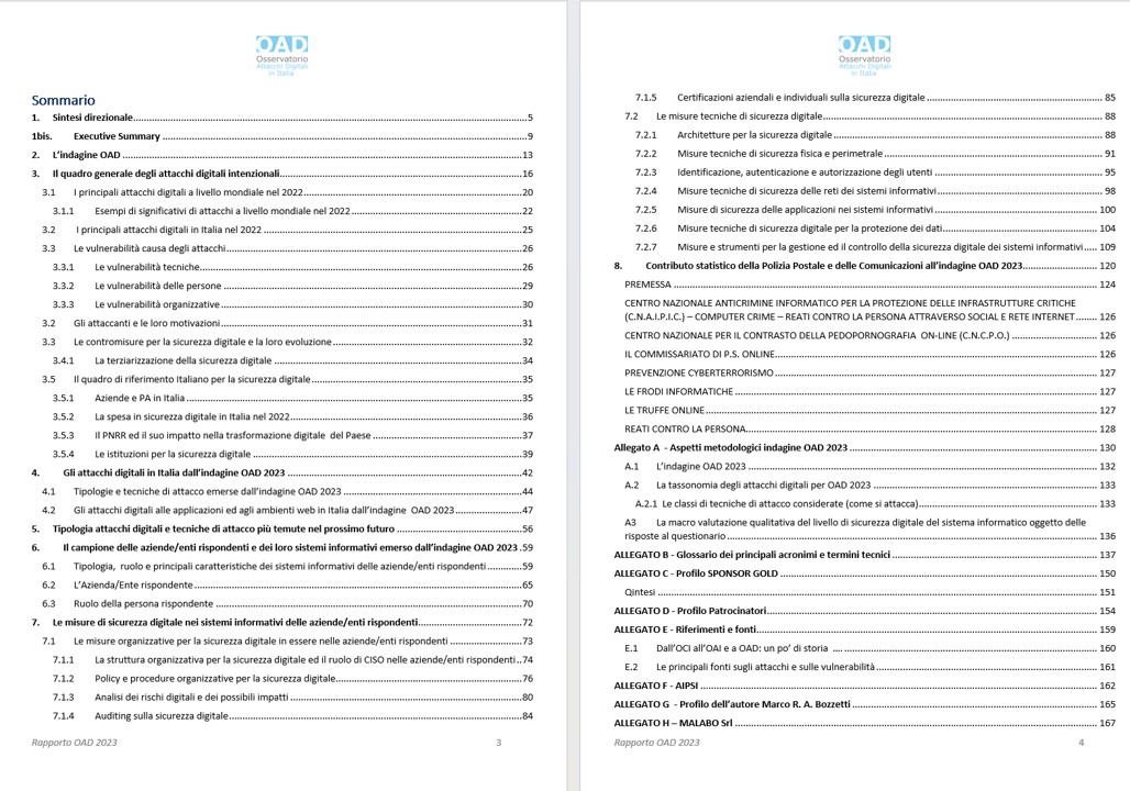 Indice Rapporto OAD 2023 v2